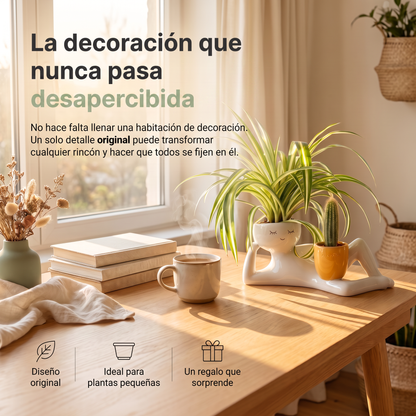 Maceta Figura Tumbada